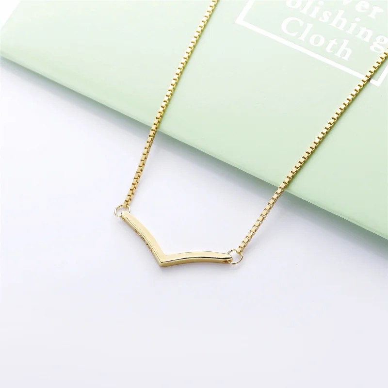 (image for) Shining Wish Necklace in Pandora Shine - 367803 - View 2