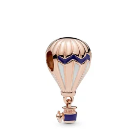 Blue Hot Air Balloon Charm, Pandora Rose™ - 788055ENMX Blue Hot Air Balloon Charm, Pandora Rose™ - 788055ENMX