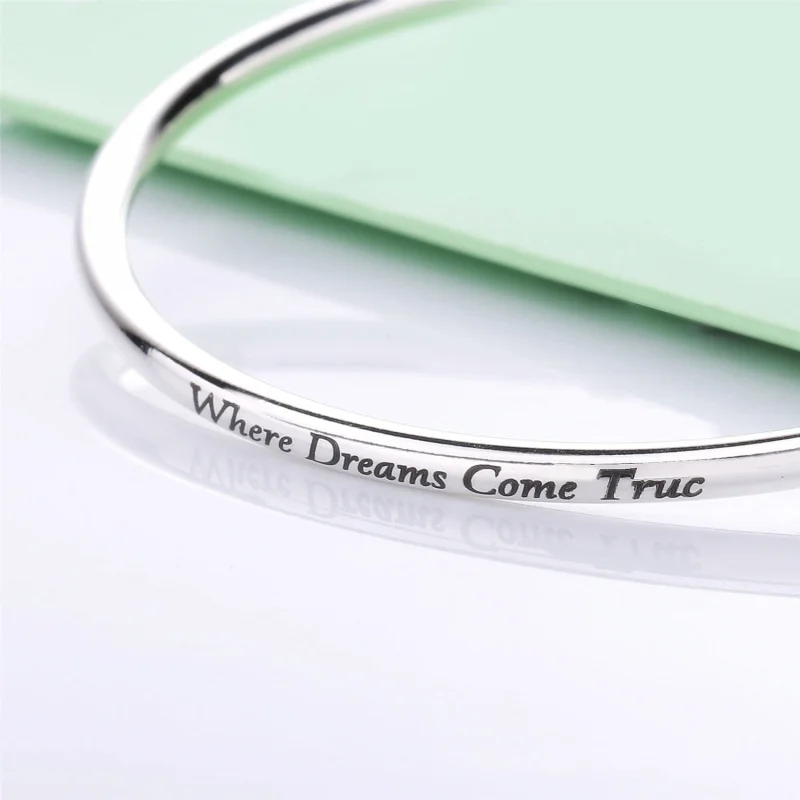 (image for) Disney Pandora Bangle - Fantasyland Castle Bracelet - View 3