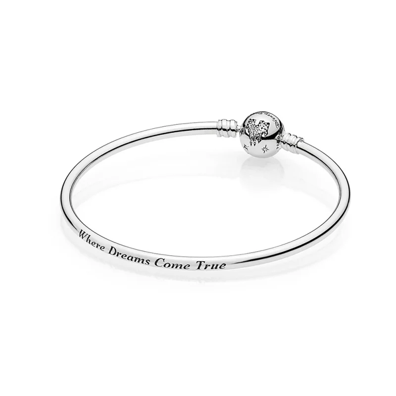 (image for) Disney Pandora Bangle - Fantasyland Castle Bracelet - Product Image