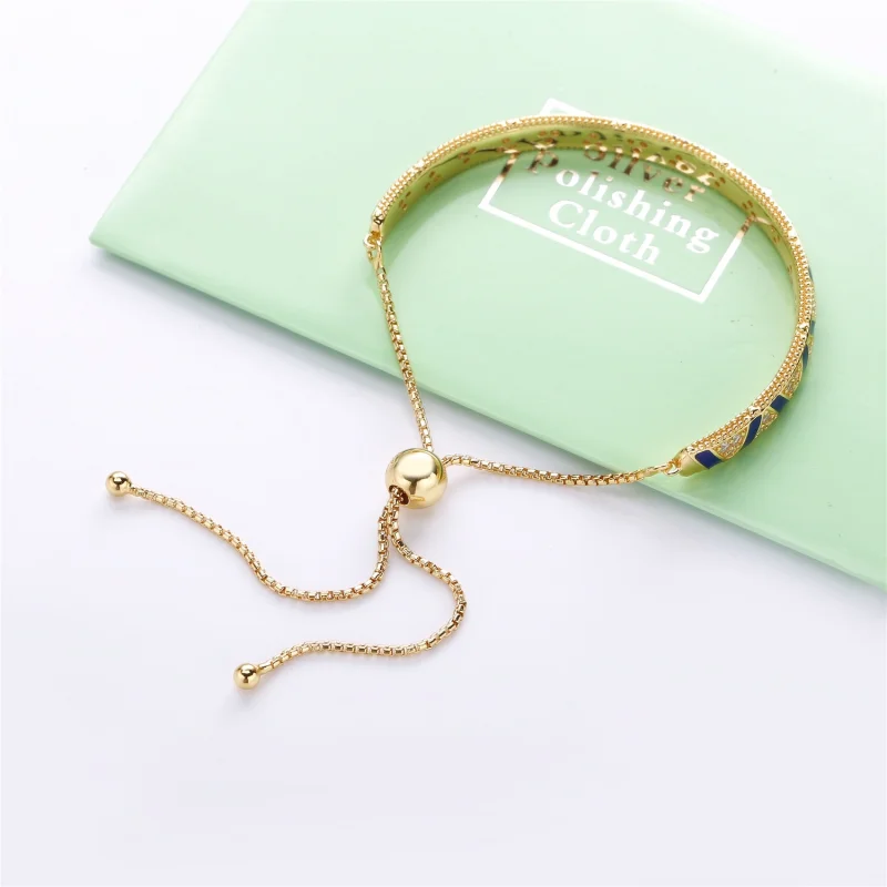 (image for) Exotic Stones & Stripes Bracelet, Pandora Shine™ - 568051CZ - View 2