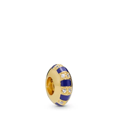 Exotic Stones & Stripes Spacer, Pandora Shine™ - 768029CZ