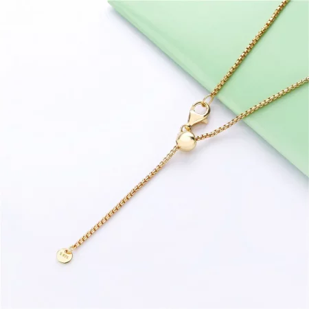 Flower Stem Necklace, Pandora Shine™ - 367958CZ-50