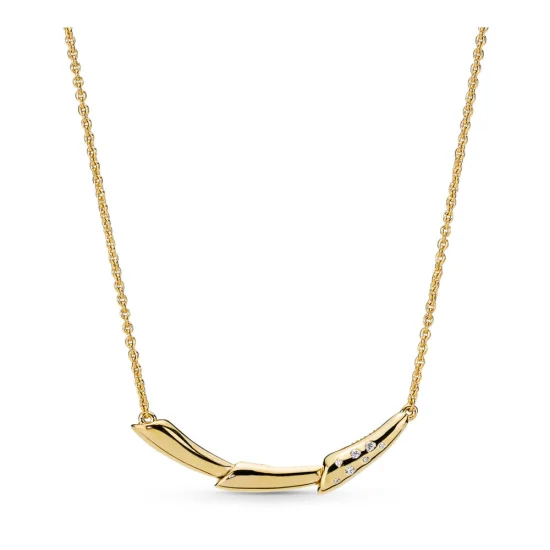 (image for) Flower Stem Necklace, Pandora Shine™ - 367958CZ-50