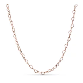 Joined Hearts Necklace, Pandora Rose™ - 387961 Joined Hearts Necklace, Pandora Rose™ - 387961