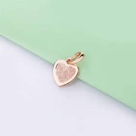 Matte Brilliance Heart Pendant, Pandora Rose™ - 387926 Matte Brilliance Heart Pendant, Pandora Rose™ - 387926