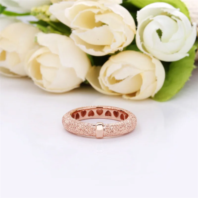 (image for) Matte Brilliance Ring, Pandora Rose™ - 187954 - View 4