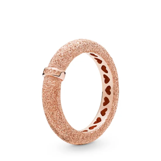 (image for) Matte Brilliance Pandora Rose Stackable Ring