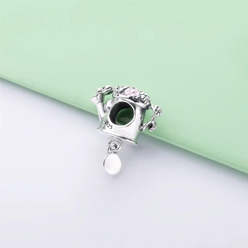 (image for) PANDORA Blooming Watering Can Charm - 797873ENMX - View 2
