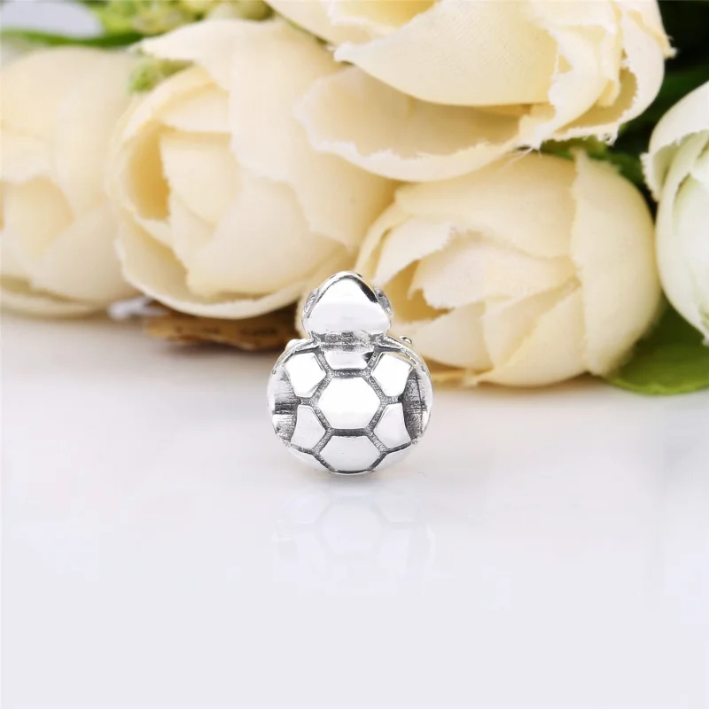 (image for) PANDORA Bright-Eyed Turtle Charm - 797878CZ - View 4