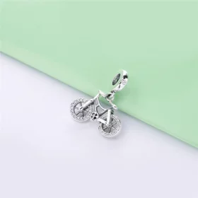 PANDORA Brilliant Bicycle Dangle Charm - 797858CZ PANDORA Brilliant Bicycle Dangle Charm - 797858CZ