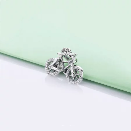 PANDORA Brilliant Bicycle Dangle Charm - 797858CZ