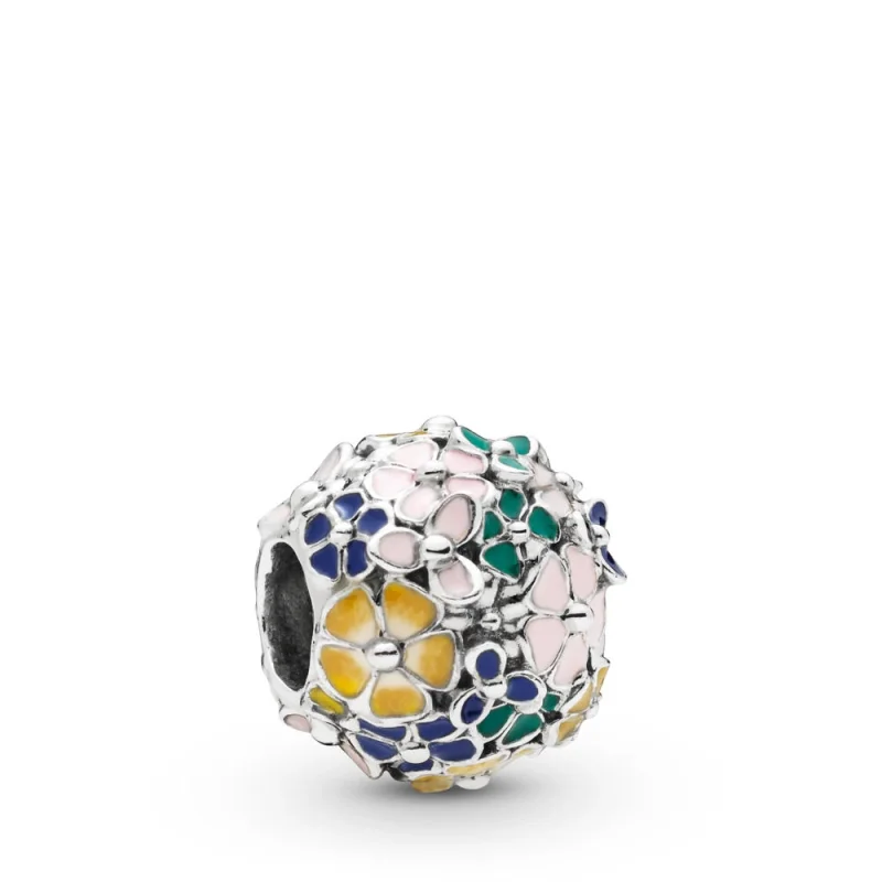 (image for) PANDORA Classic Flower Arrangement Charm - 797907ENMX - Product Image