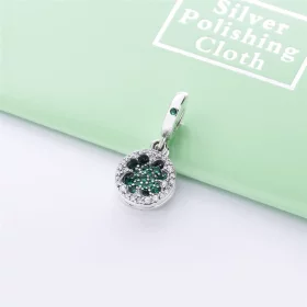 PANDORA Dazzling Clover Dangle Charm - 797906NRGMX PANDORA Dazzling Clover Dangle Charm - 797906NRGMX