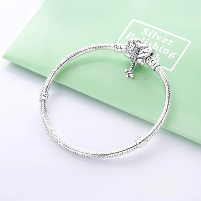 (image for) PANDORA Decorative Butterfly Bracelet - 597929CZ - View 4