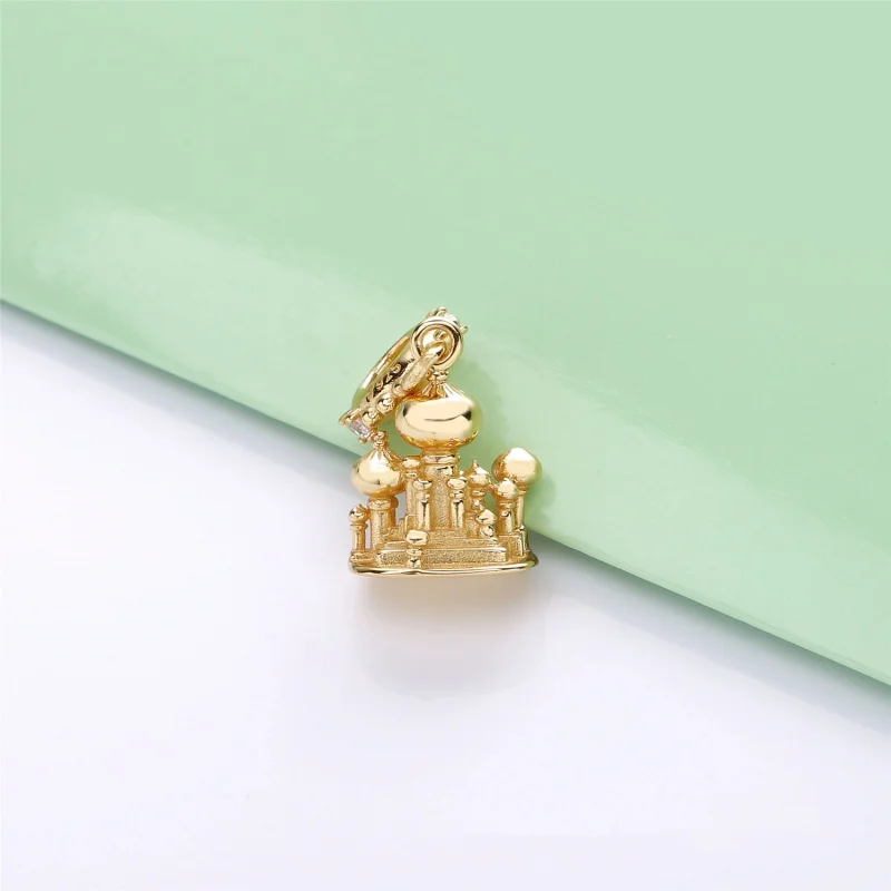 (image for) PANDORA Disney, Agrabah Castle Dangle Charm - 768040CZ - View 3