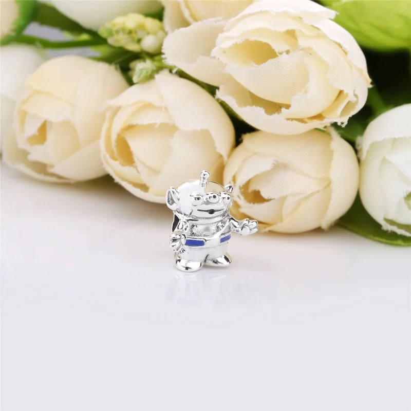 (image for) PANDORA Disney Pixar, Toy Story Alien Charm - 798045EN82 - View 3