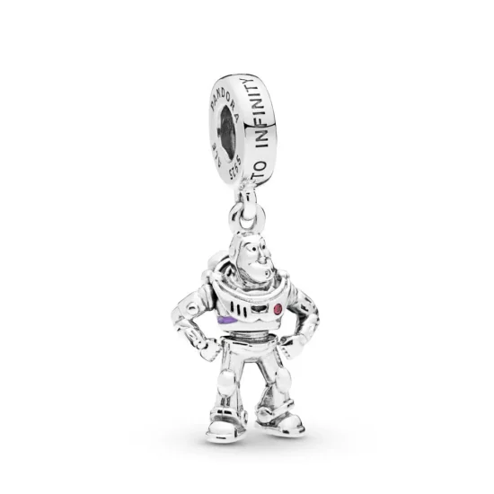 PANDORA Disney Pixar, Toy Story, Buzz Lightyear Dangle Charm - 798042CZR