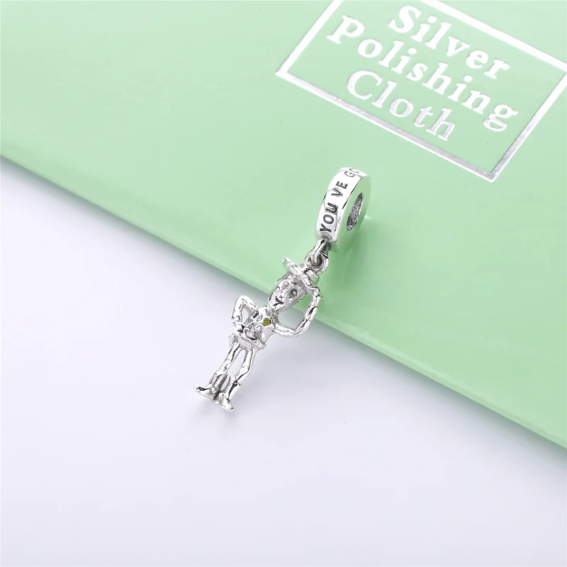 (image for) PANDORA Disney Pixar, Toy Story, Woody Dangle Charm - 798041ENMX - View 2