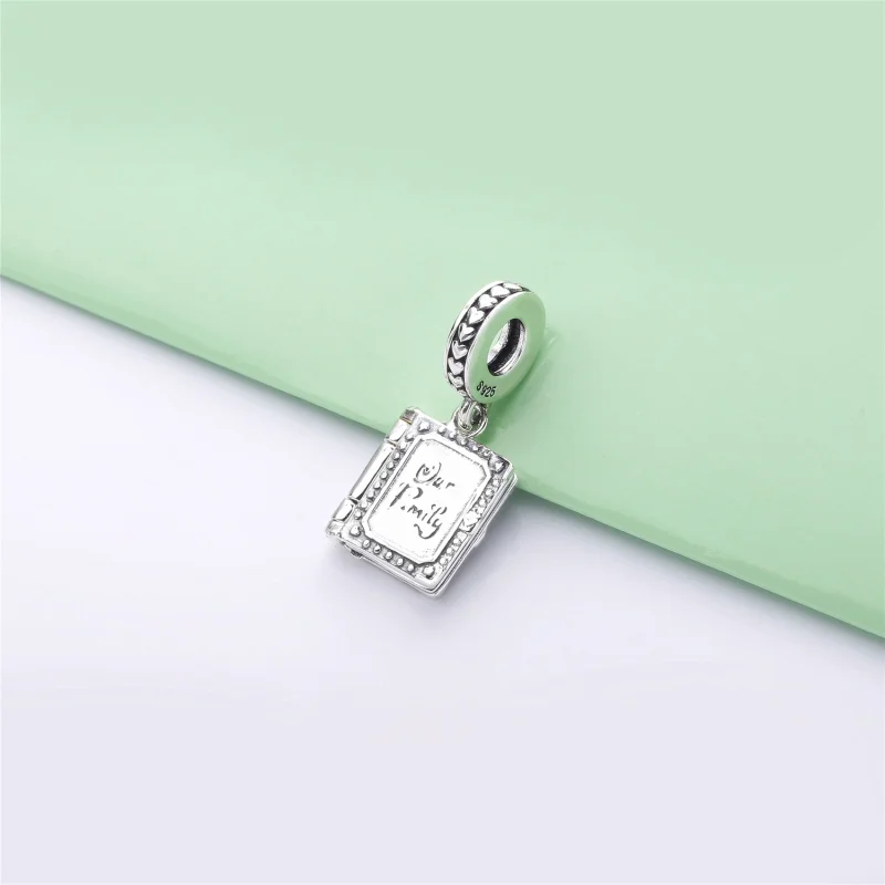 (image for) PANDORA Family Book Dangle Charm - 798105 - View 2