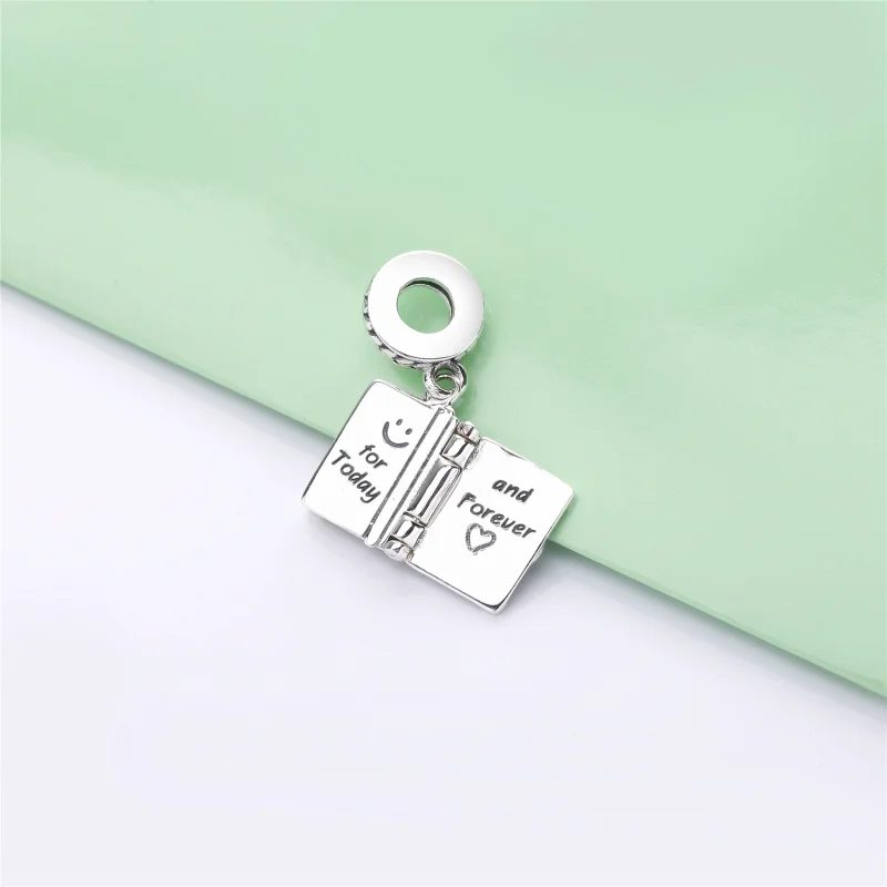 (image for) PANDORA Family Book Dangle Charm - 798105 - View 4