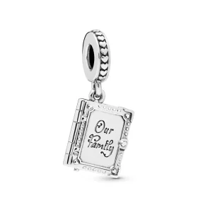 PANDORA Family Book Dangle Charm - 798105 PANDORA Family Book Dangle Charm - 798105