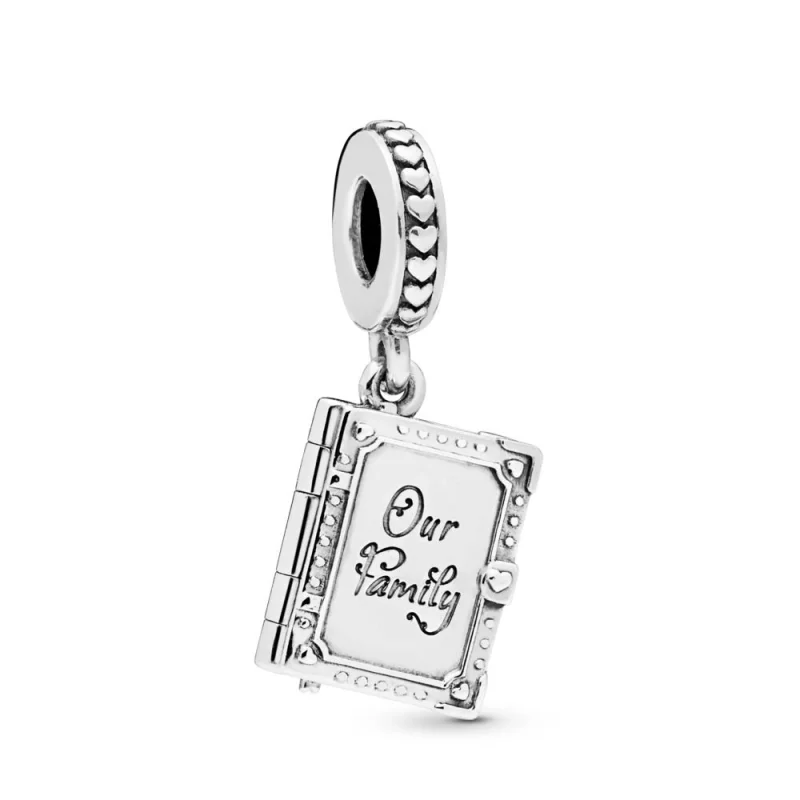 (image for) PANDORA Family Book Dangle Charm - 798105 - Product Image