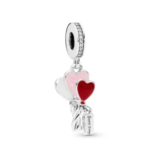 (image for) PANDORA Heart Balloons Dangle Charm - 798076CZ