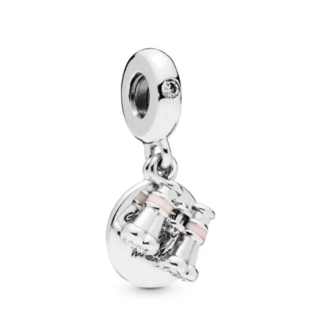 PANDORA Heart Binoculars Charm Dangle - 798062CZ