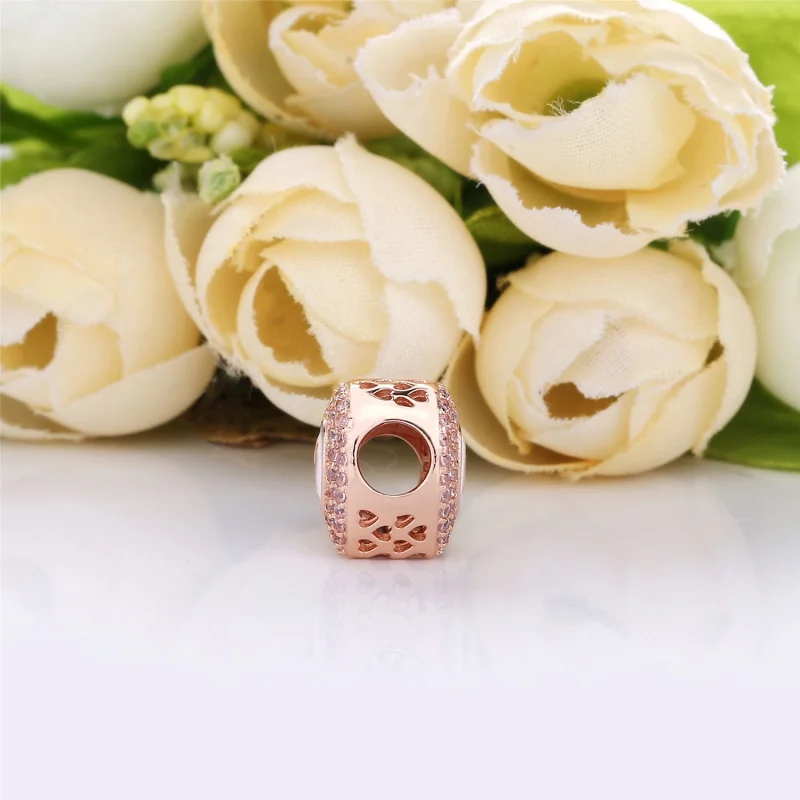 (image for) PANDORA Hearts on Hearts Charm - 788097NPR - View 4