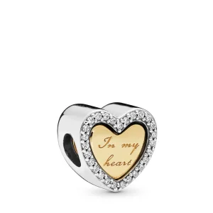 (image for) PANDORA In My Heart Charm - 767606CZ