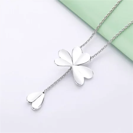 PANDORA Lucky Four-Leaf Clover Necklace - 397925