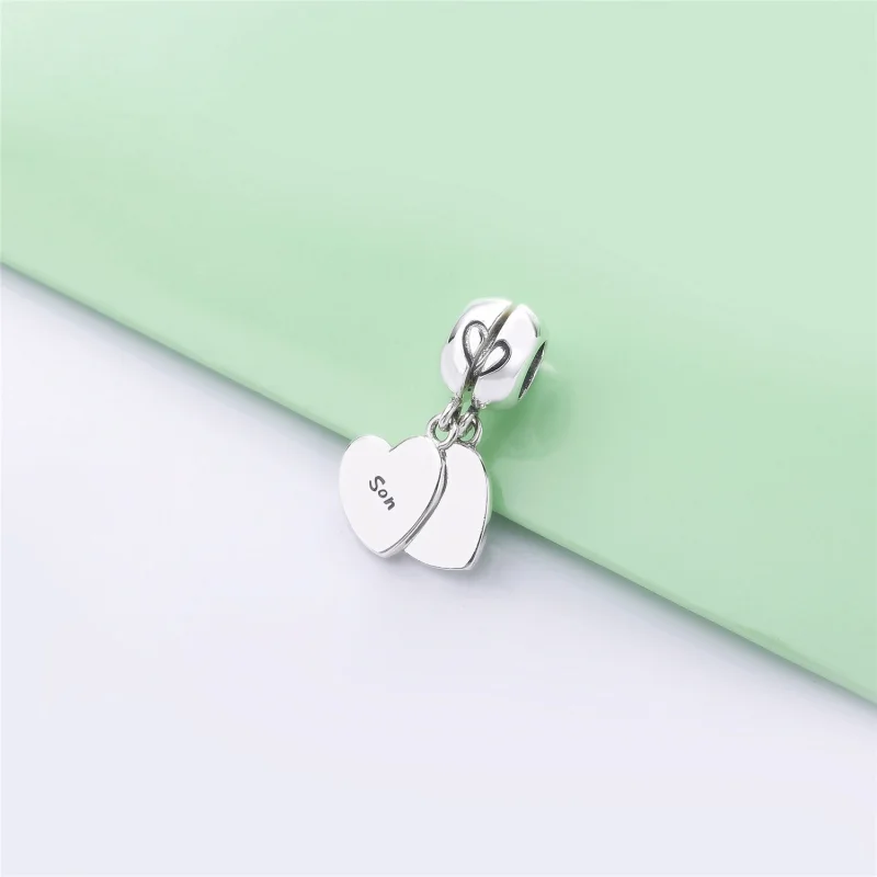 (image for) PANDORA Mother & Daughter Love Dangle Charm - 787783EN16 - View 5