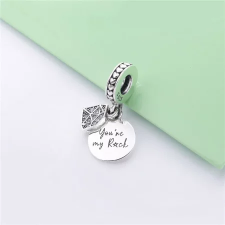 PANDORA My Rock Dangle Charm - 798102CZ