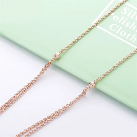 PANDORA Peach Blossom Flower Necklace - 388101NCC