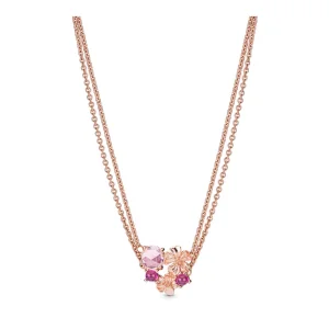 (image for) PANDORA Peach Blossom Flower Necklace - 388101NCC