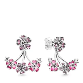 PANDORA Peach Blossom Flowers Earrings - 298113NCCMX PANDORA Peach Blossom Flowers Earrings - 298113NCCMX