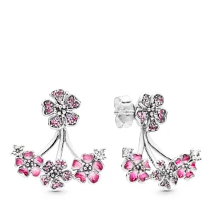 (image for) PANDORA Peach Blossom Flowers Earrings - 298113NCCMX