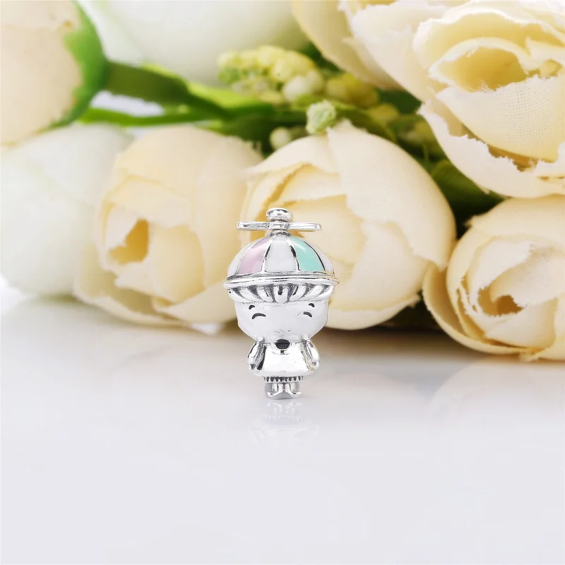 (image for) PANDORA Propeller Hat Boy Charm - 798015ENMX - View 2