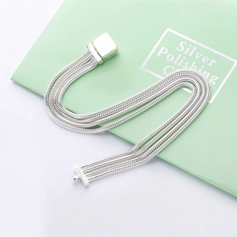 (image for) Pandora Reflexions™ Multi Snake Chain Bracelet - 597943 - View 2