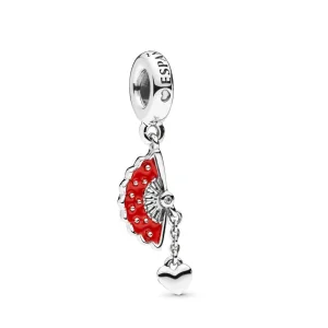 (image for) PANDORA Spanish Fan Dangle Charm - 797879EN09