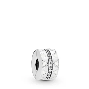 (image for) PANDORA Sparkling Jagged Lines Clip - 798067CZ