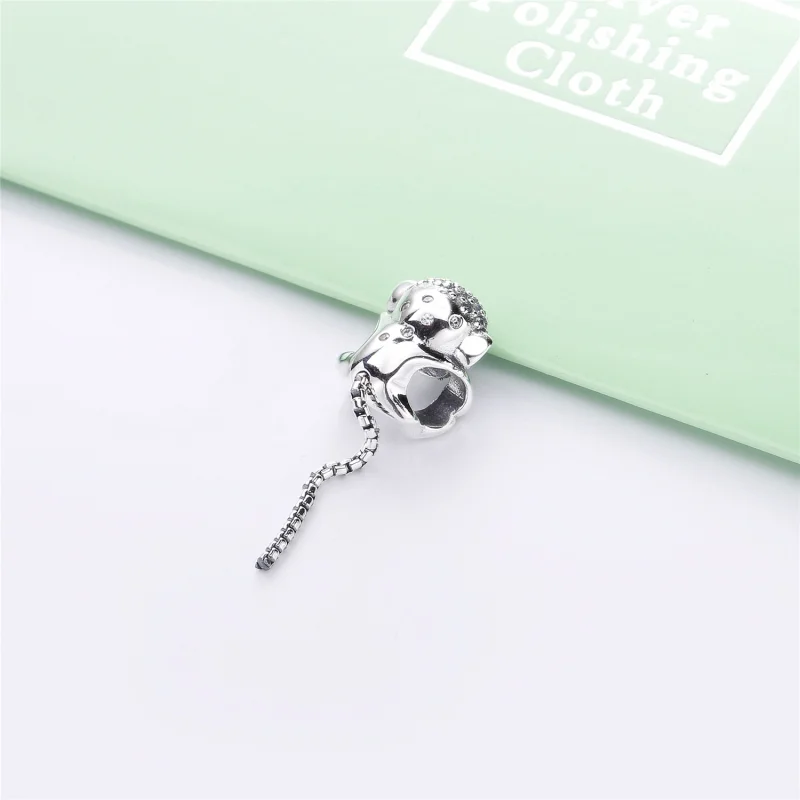 (image for) PANDORA Sparkling Monkey Charm - 798054CZ - View 3