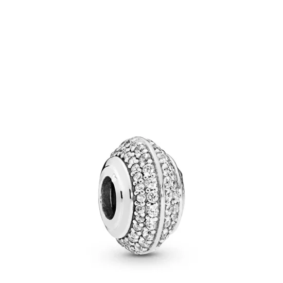 PANDORA Sparkling Pavé Charm - 798066CZ