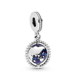 (image for) PANDORA Spinning Globe Dangle Charm - 798021CZ