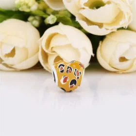 PANDORA Spotted Heart Charm - 798065ENMX PANDORA Spotted Heart Charm - 798065ENMX