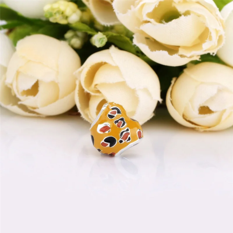(image for) PANDORA Spotted Heart Charm - 798065ENMX - View 4