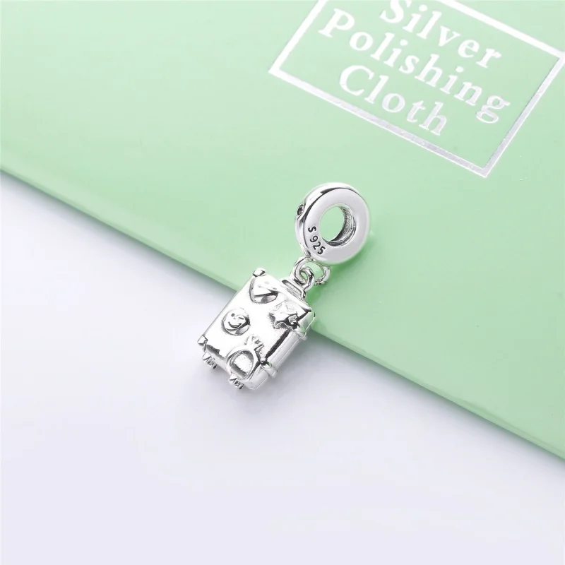 (image for) PANDORA Suitcase Dangle Charm - 797887EN160 - View 2
