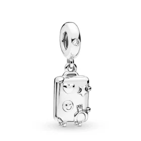 PANDORA Suitcase Dangle Charm - 797887EN160 PANDORA Suitcase Dangle Charm - 797887EN160