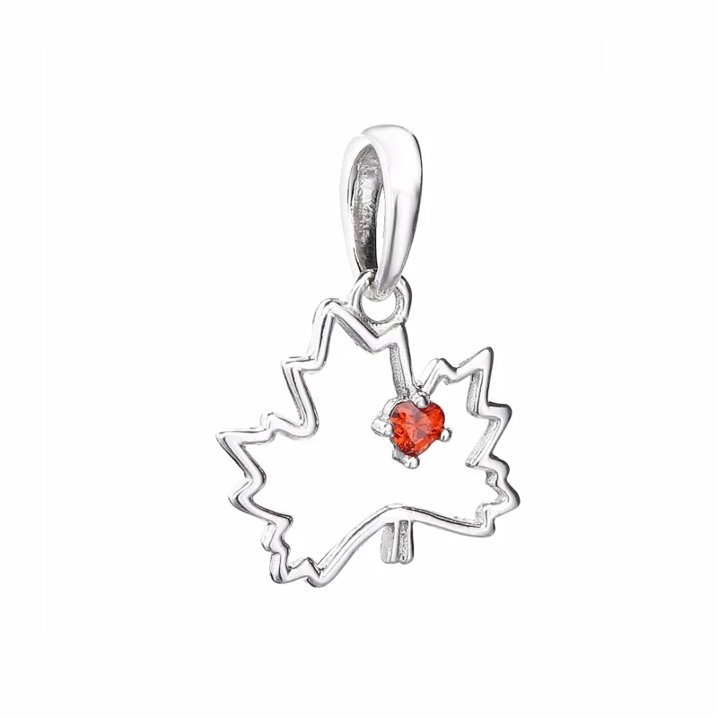 (image for) PANDORA Symbol of Canada Necklace - 398026CZR-45 - Product Image